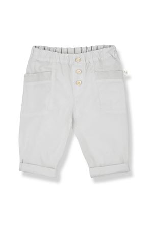 Pantaloni cargo in misto cotone grigio 1+IN THE FAMILY KIDS | PORTBOUGREY